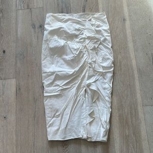 Nwt Veronica beard white skirt